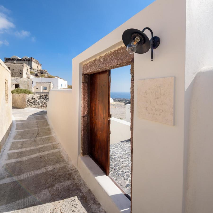 Villa Di Capo - Santorini Old Winery Luxury Villas Akrotírion 외부 사진